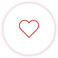 heart circle icon